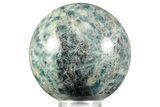 Polished Blue Kyanite & Quartz Sphere #370898-1